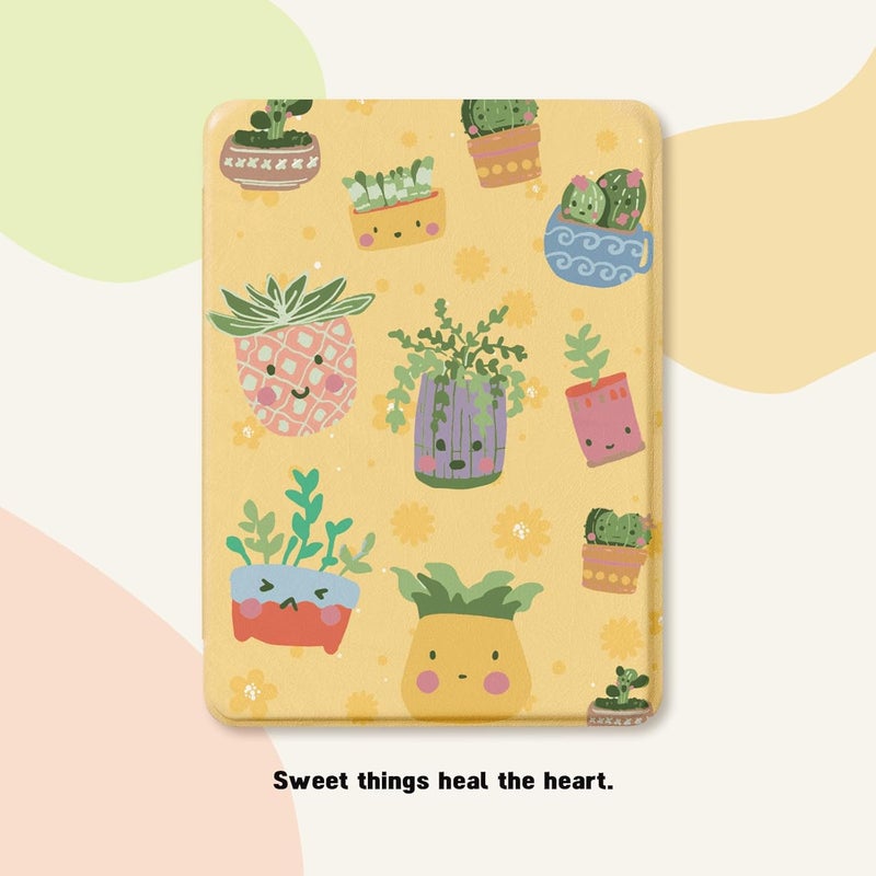 CoBak Case for 7" E-Readers - All New PU Leather Cover with Auto Sleep Wake Feature for E-Readers 2024 Released - Image 3